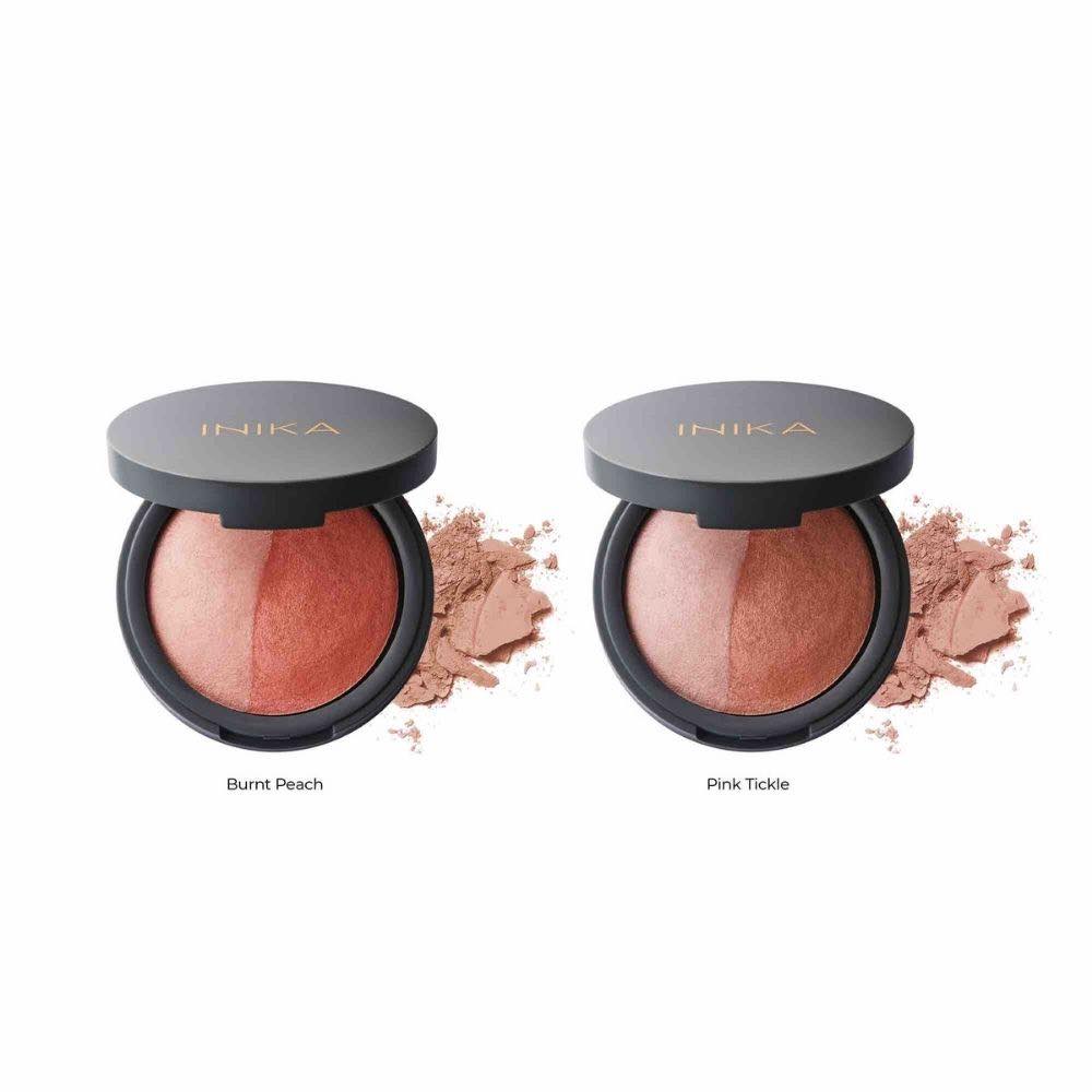 INIKA Organic Mineral Baked Blush Duo