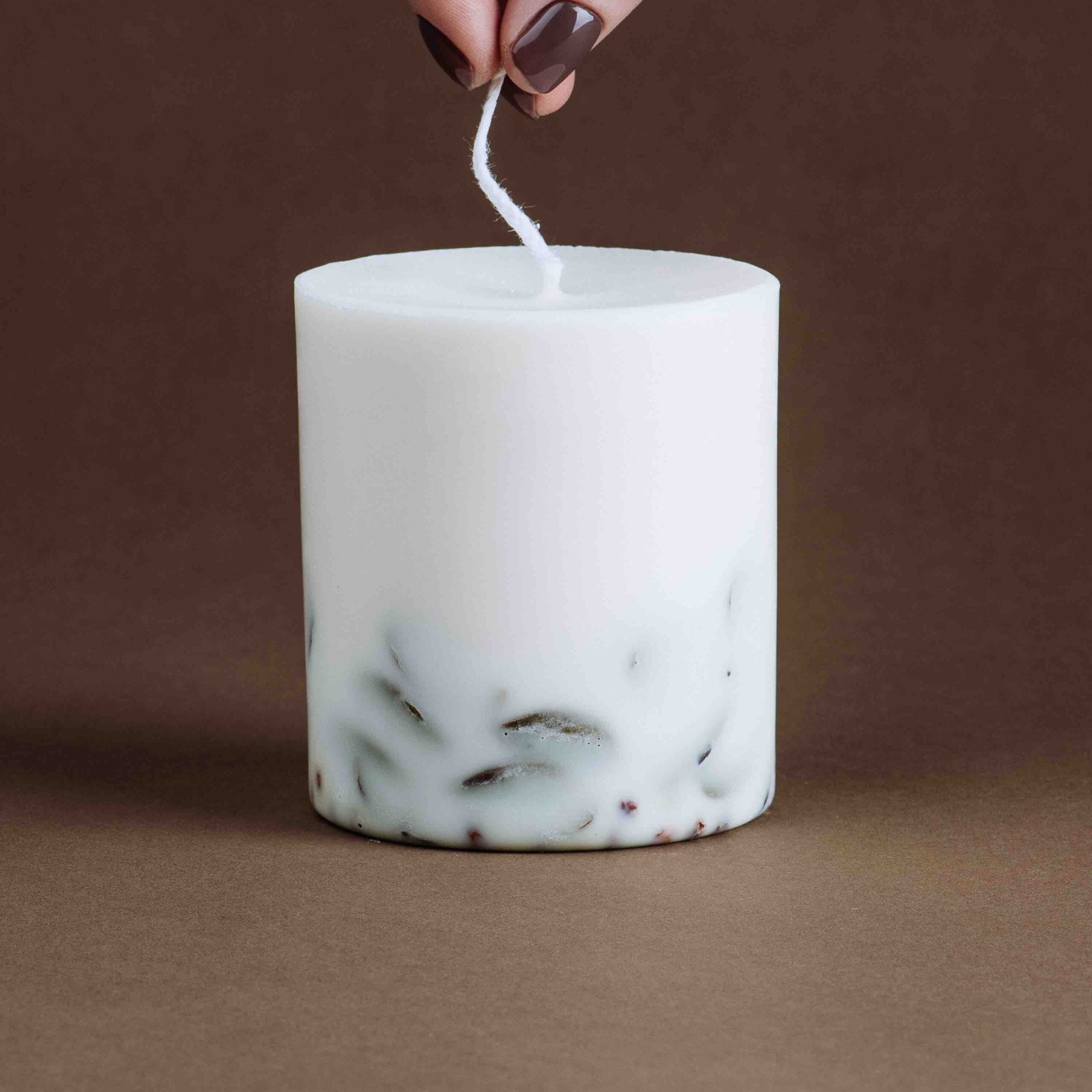 Candela alle Bacche di Sorbo e Foglie di Mirtillo - IOrganic