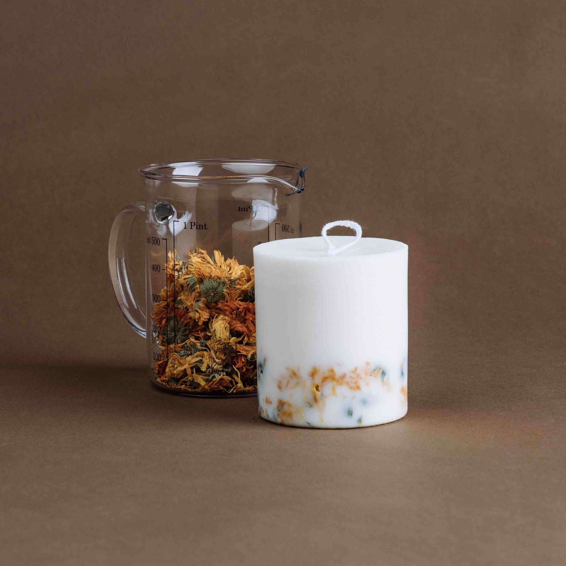 Candela alla Calendula - IOrganic