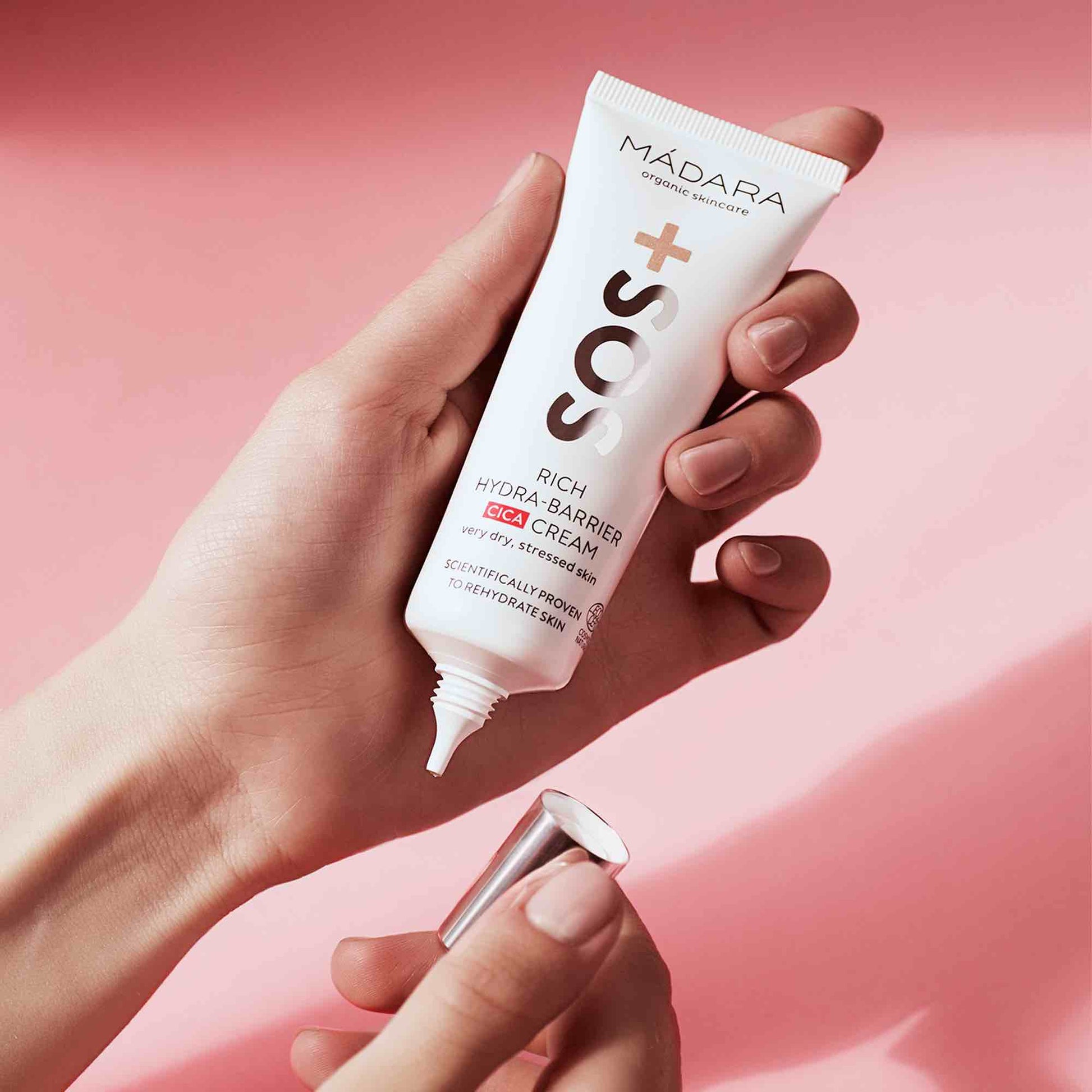 SOS Rich Hydra-Barrier CICA Cream - IOrganic