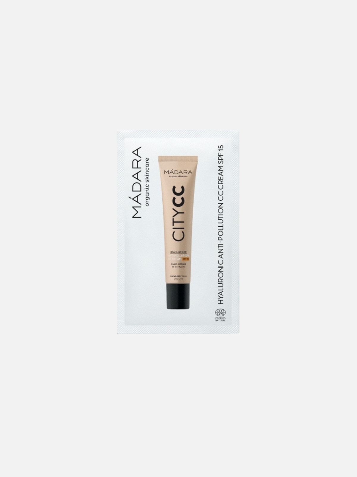 City CC Hyaluronic Anti-Pollution CC Cream SPF15 - Medium - IOrganic