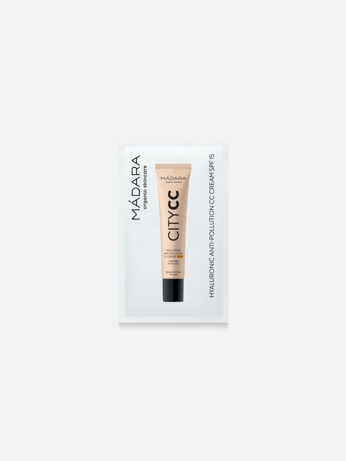 City CC Hyaluronic Anti-Pollution CC Cream SPF15 - Tan - IOrganic
