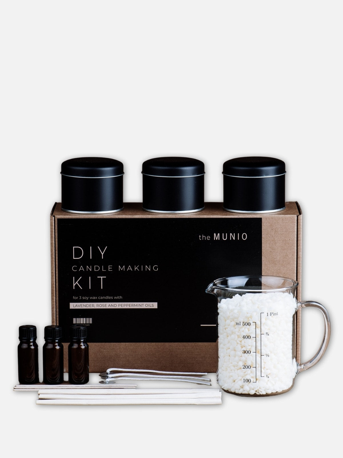 Kit 3 Candele Fai Da Te - IOrganic