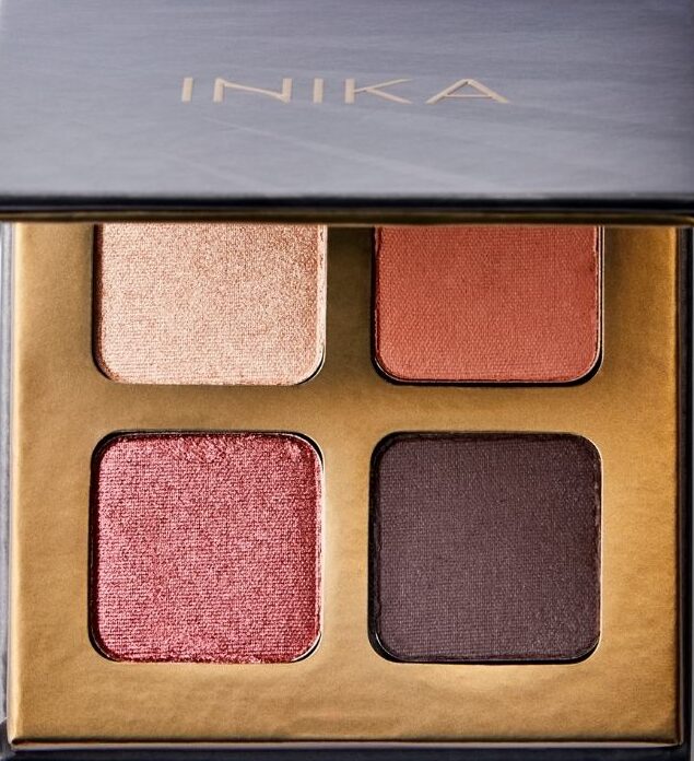 INIKA Organic Quad Eyeshadow Palette - Flowers