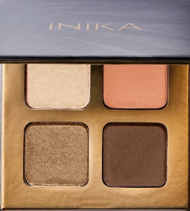 INIKA Organic Quad Eyeshadow Palette - Sunset