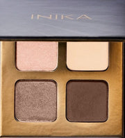 INIKA Organic Quad Eyeshadow Palette - Wind