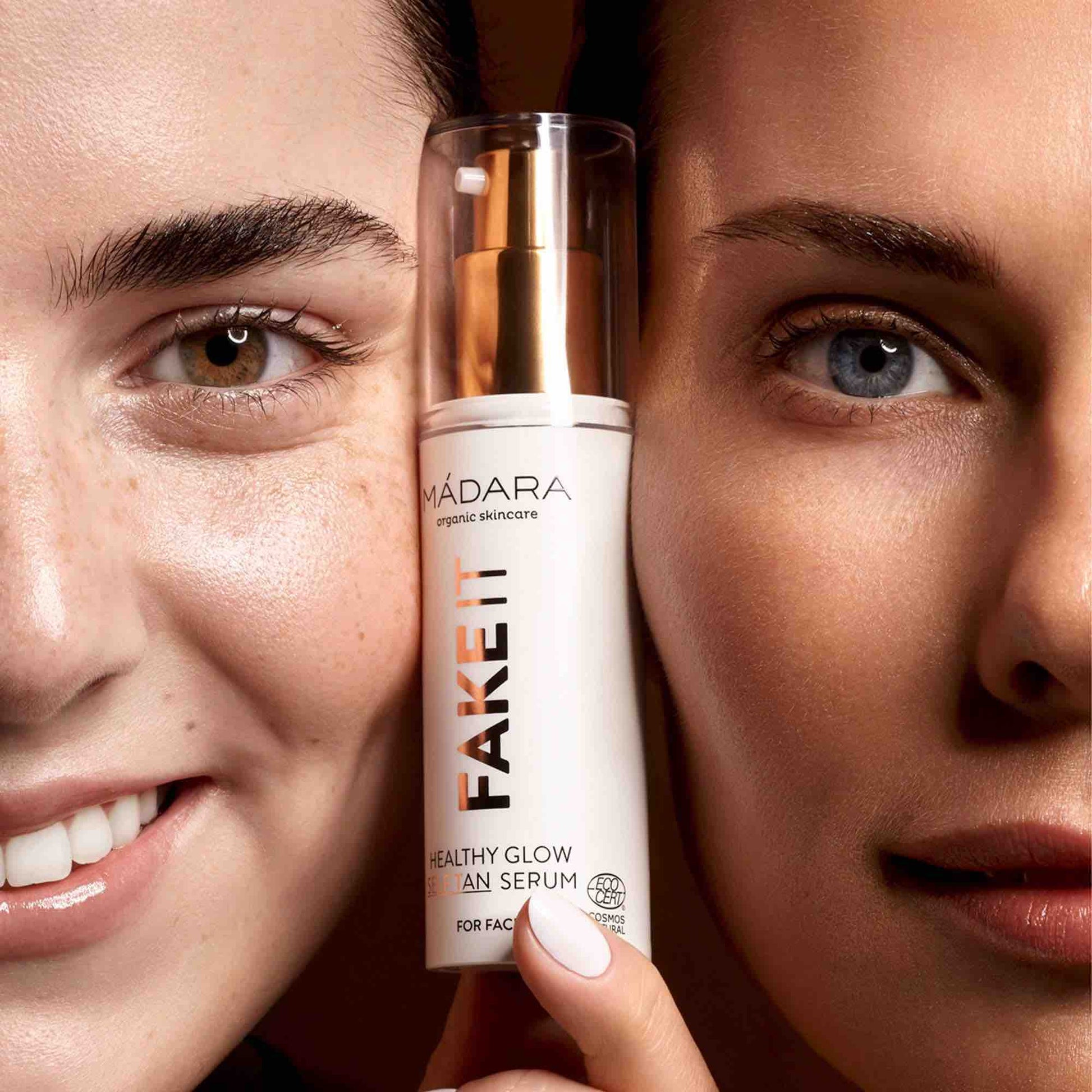 Fake It Healthy Glow Self Tan Serum for Face - IOrganic