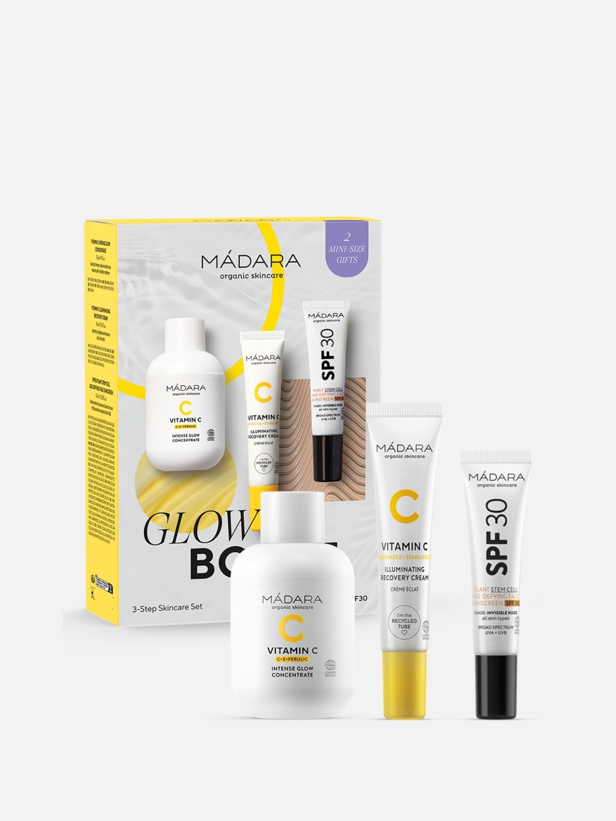 Glow Boost 3-Step Skincare Set - IOrganic