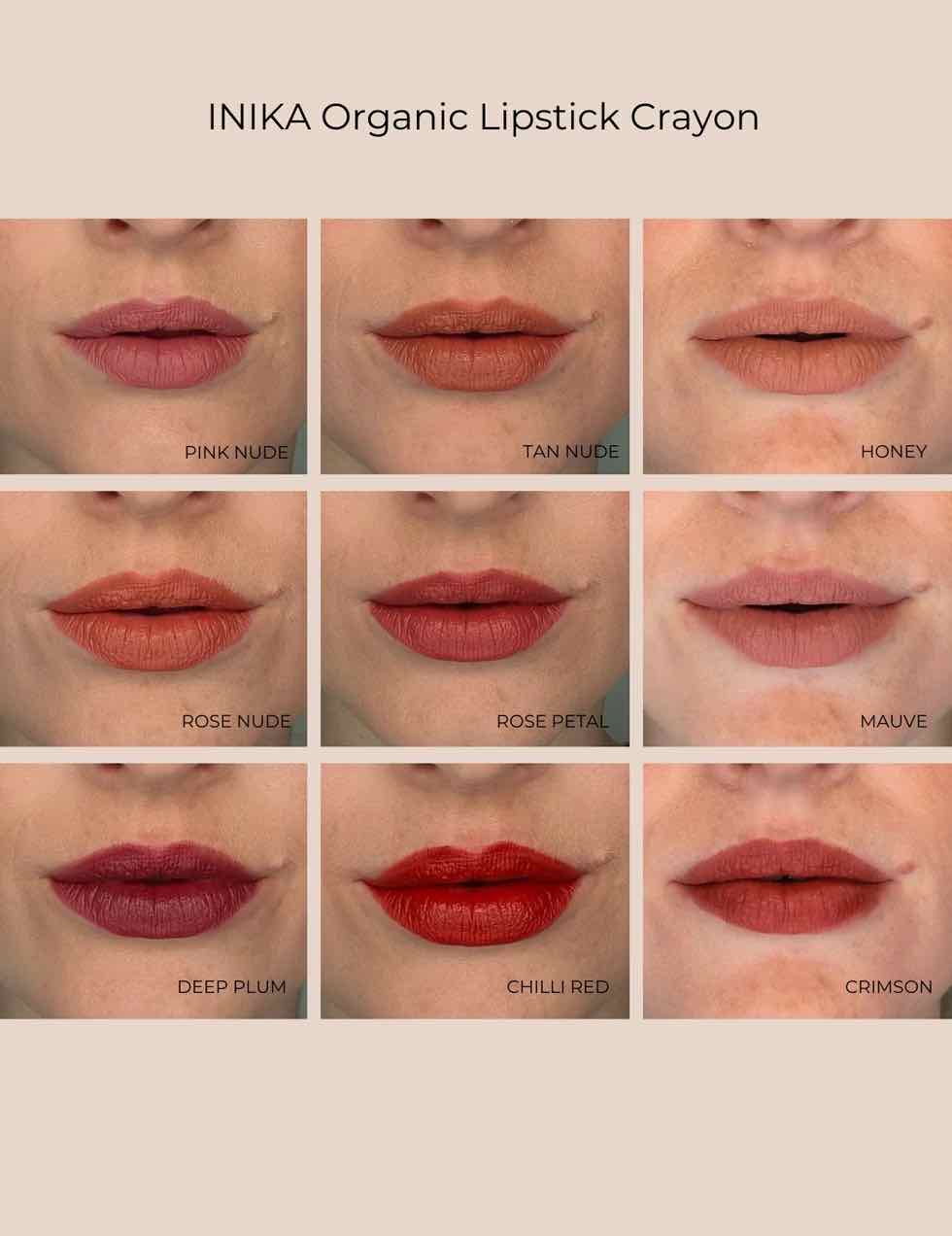 INIKA Organic Lipstick Crayon