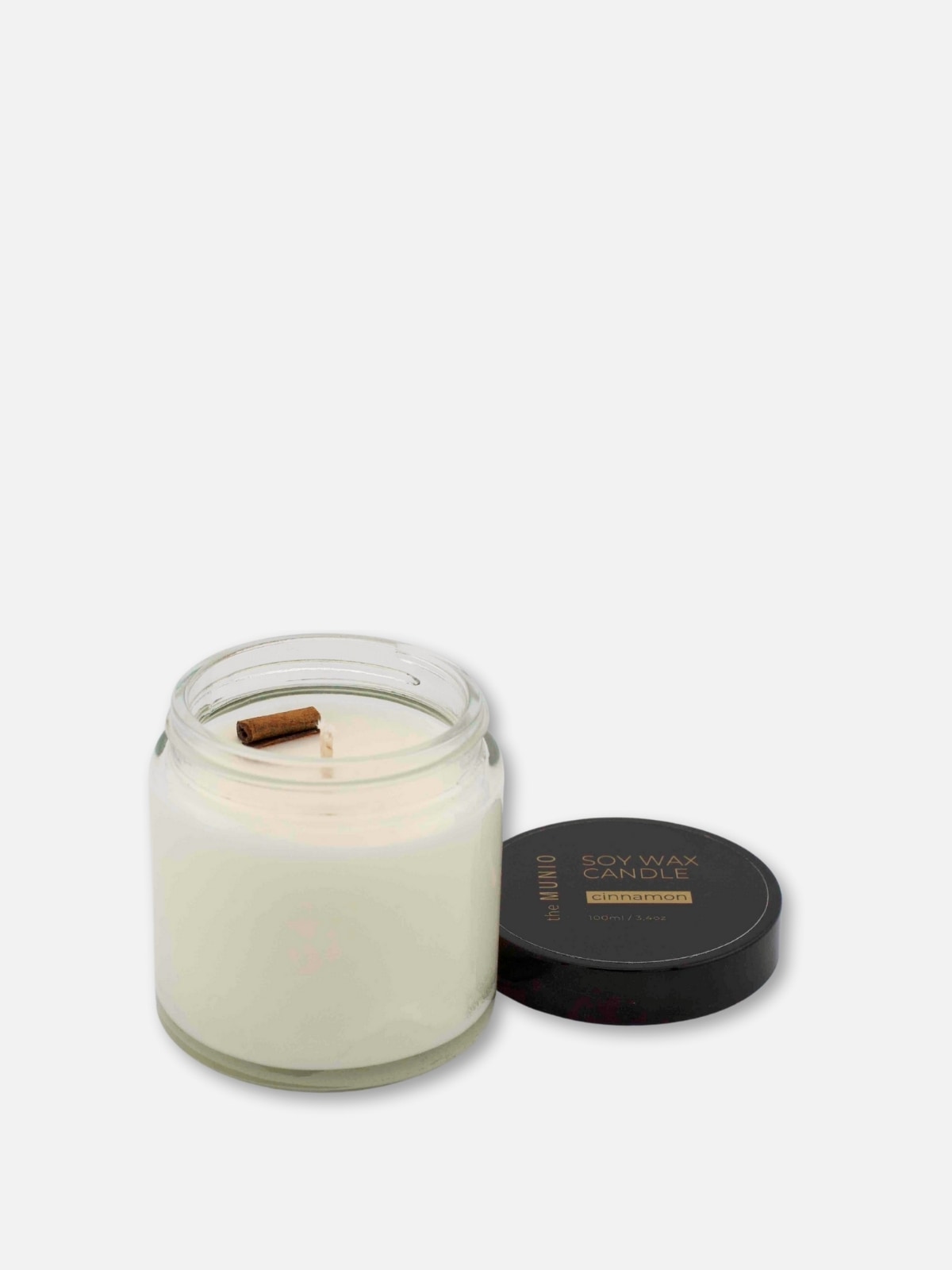 Mini Candela alla Cannella in Vetro Votivo - IOrganic