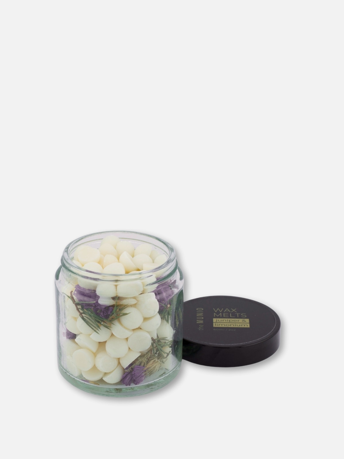 Mini Wax Melts al Ginepro e Limonio in Vetro Votivo - IOrganic