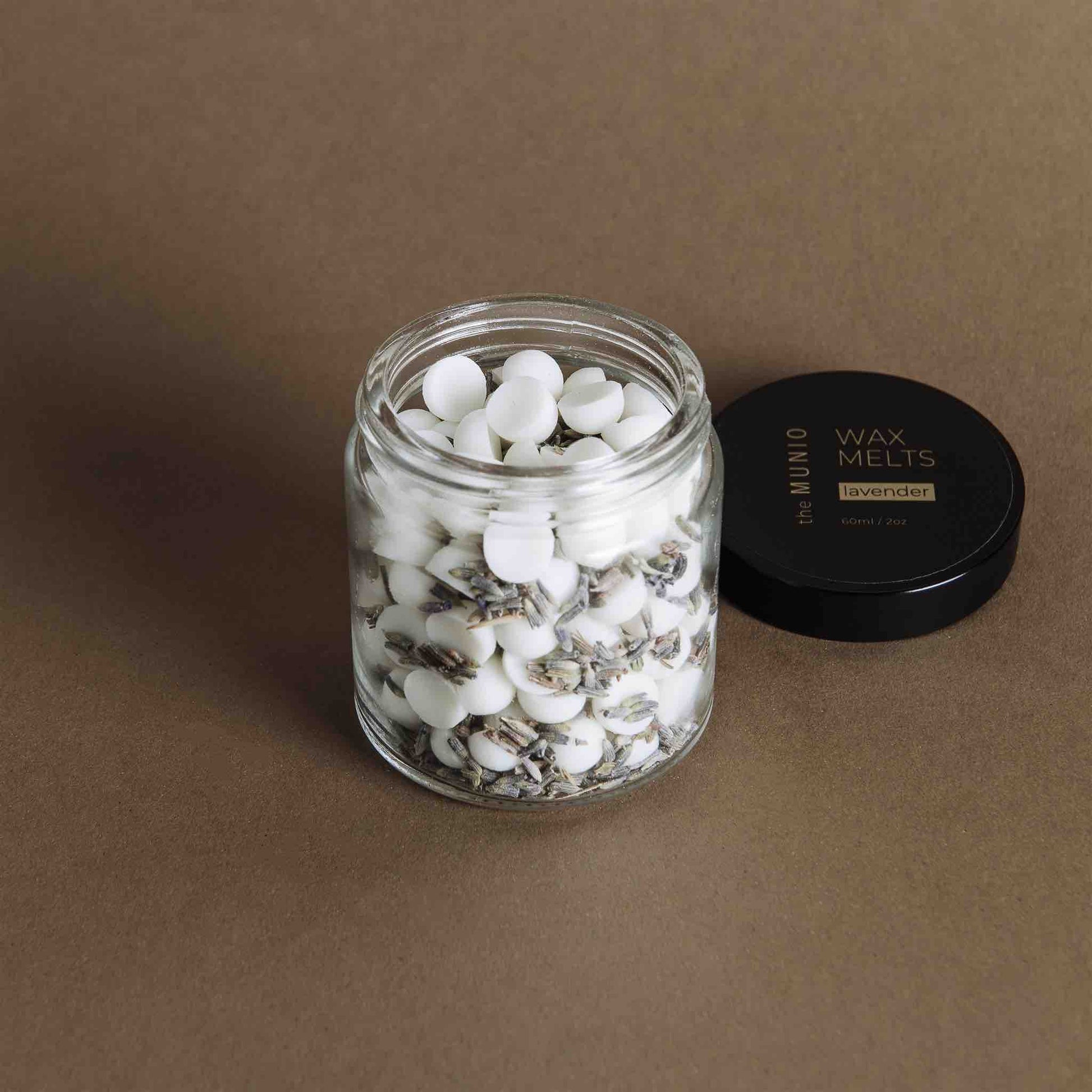 Mini Wax Melts alla Lavanda in Vetro Votivo - IOrganic