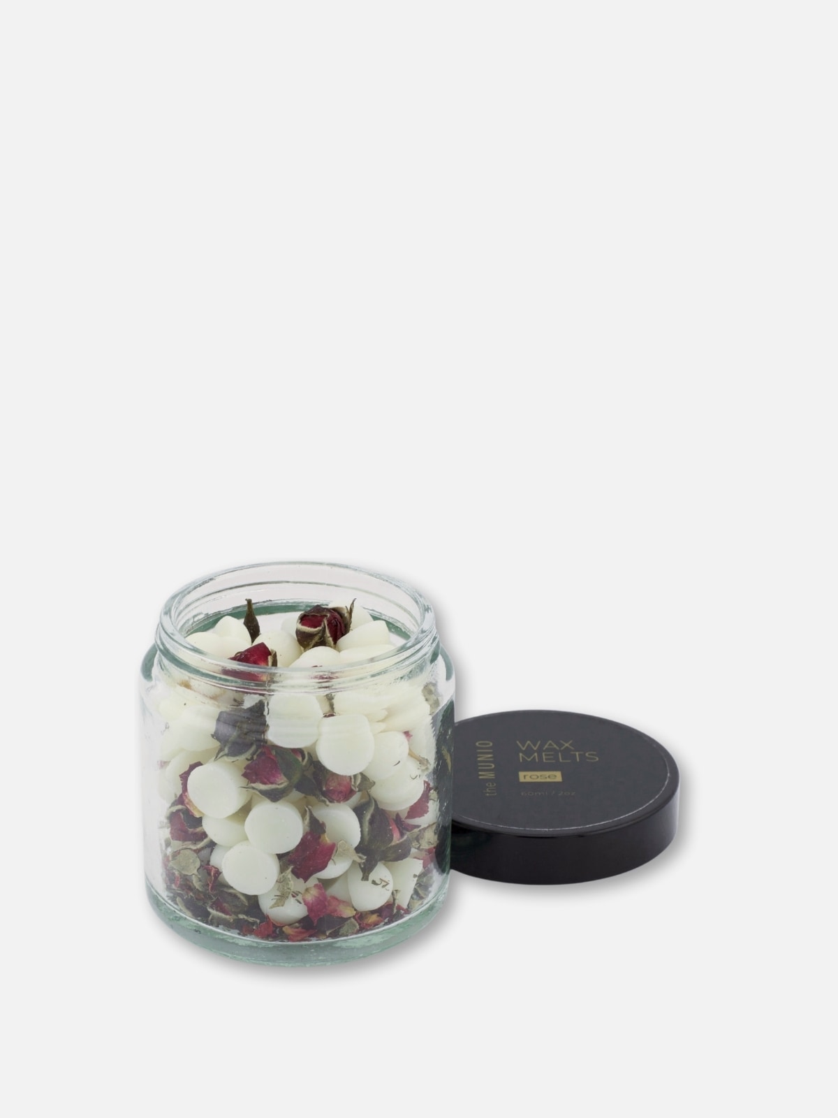 Mini Wax Melts alla Rosa in Vetro Votivo - IOrganic