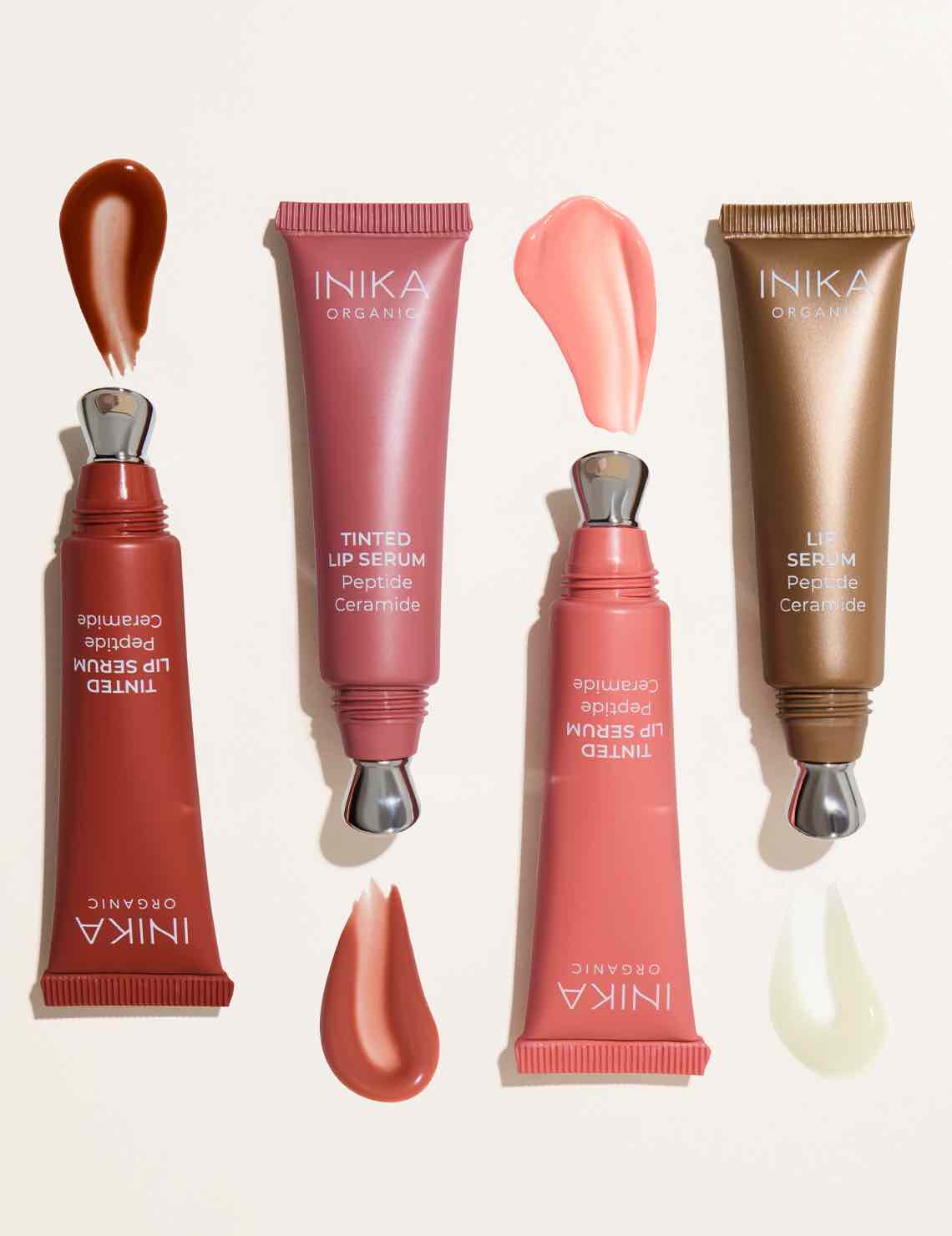 INIKA Organic Tinted Lip Serum - Peptide + Ceramide