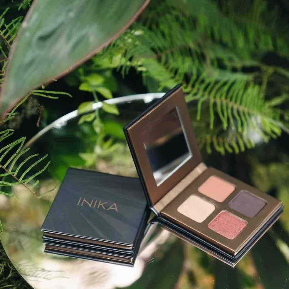INIKA Organic Quad Eyeshadow Palette - Flowers