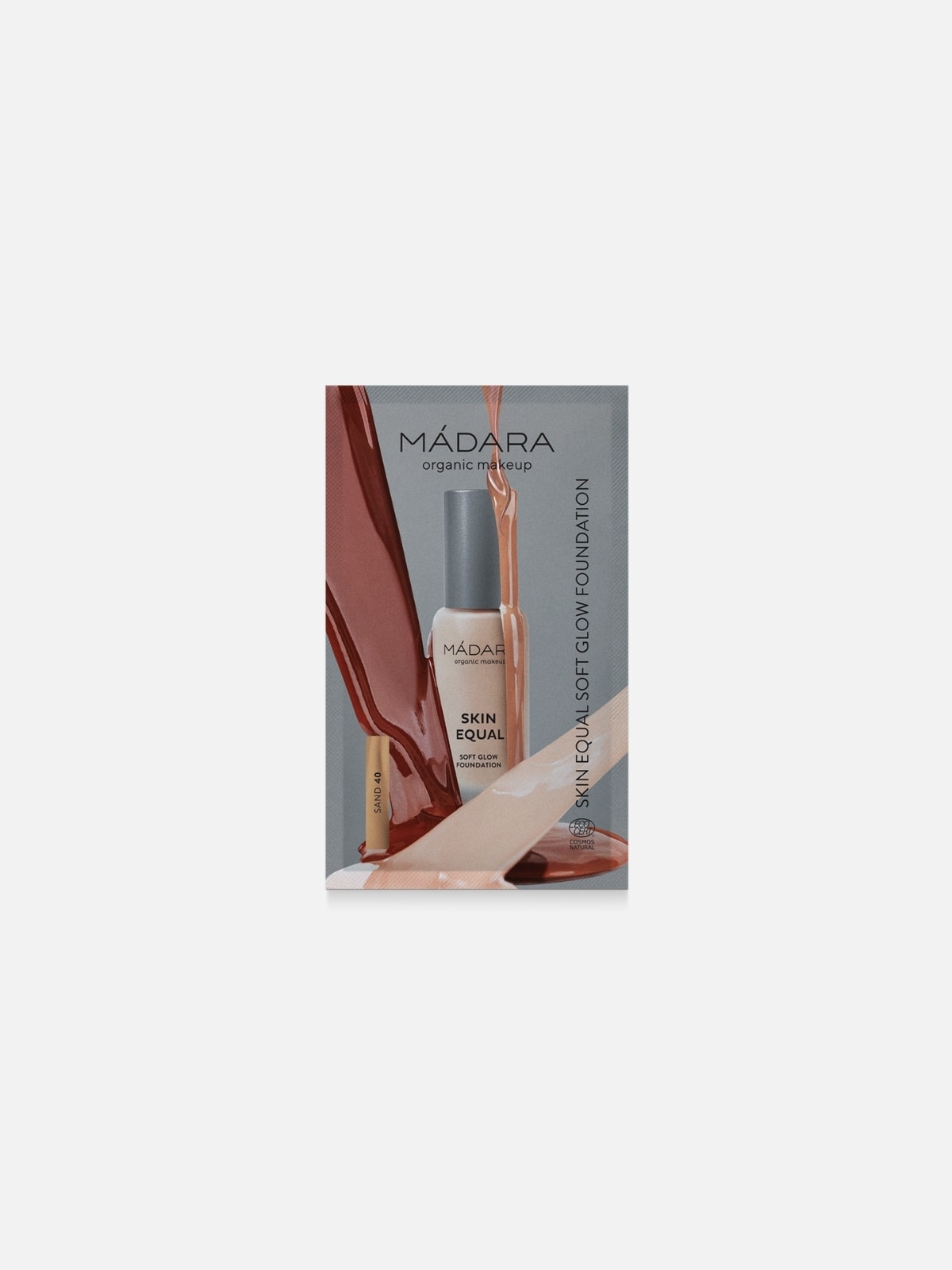 Skin Equal Soft Glow Foundation, #40 SAND - IOrganic