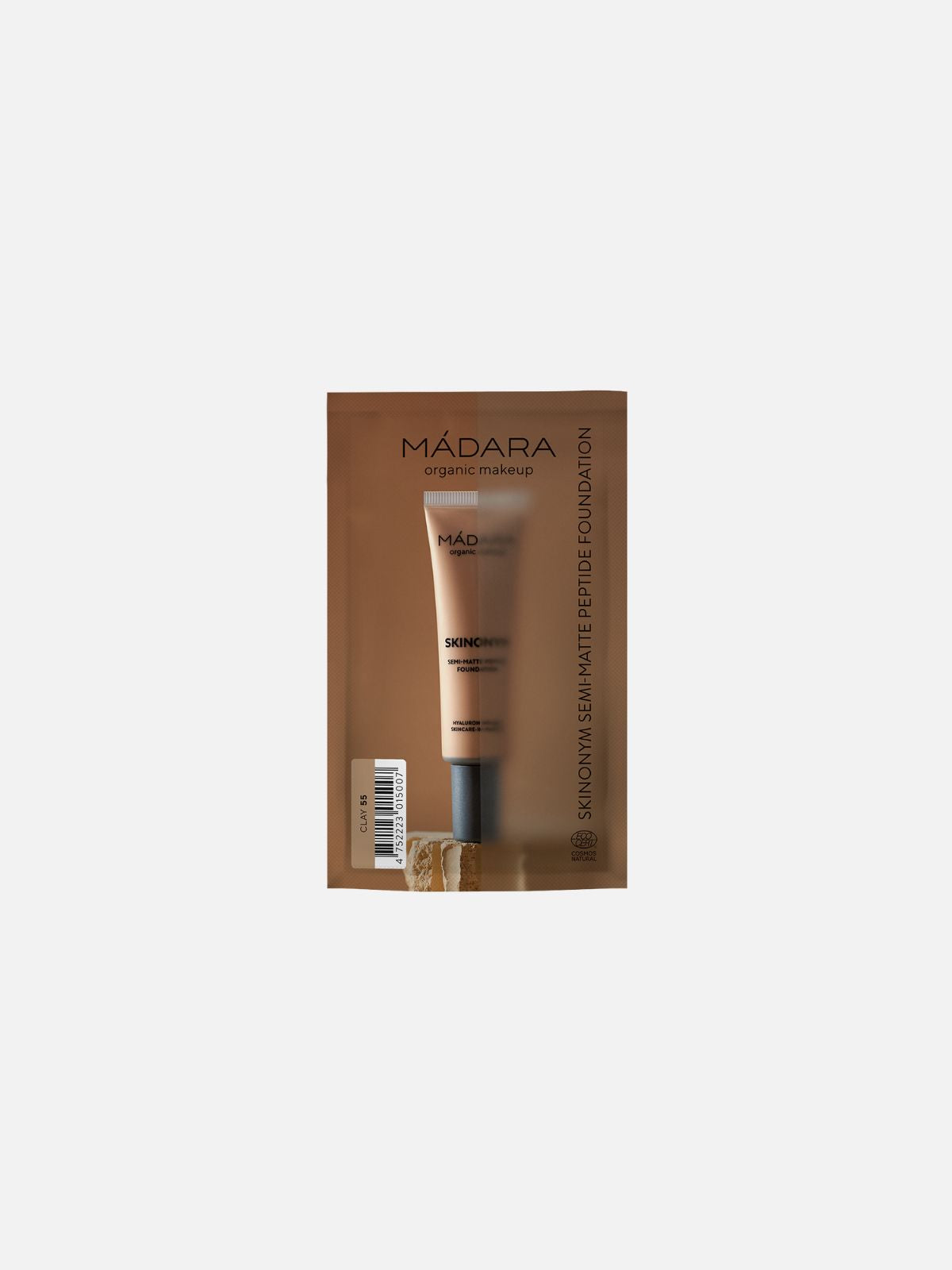 Skinonym Semi-Matte Peptide Foundation, #55 CLAY - IOrganic