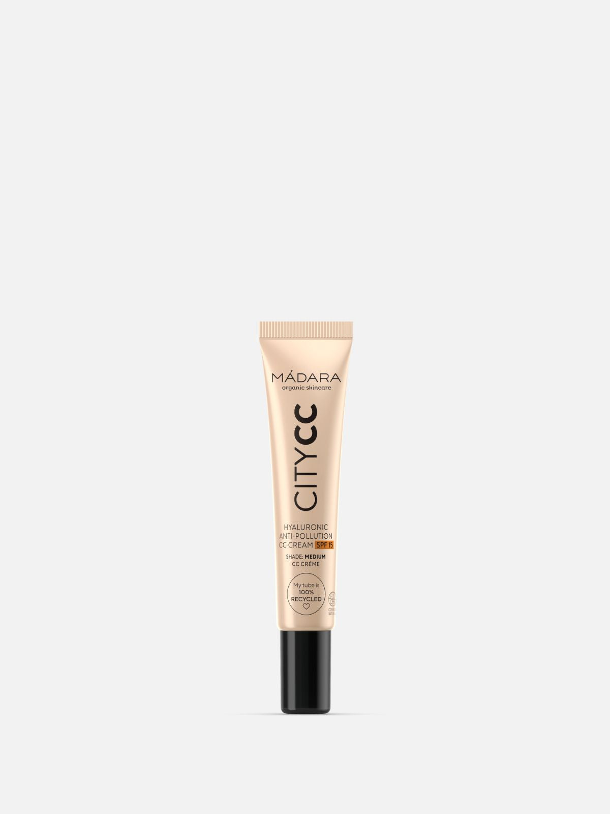 City CC Hyaluronic Anti-Pollution CC Cream SPF15 - 15 ml - MEDIUM - IOrganic