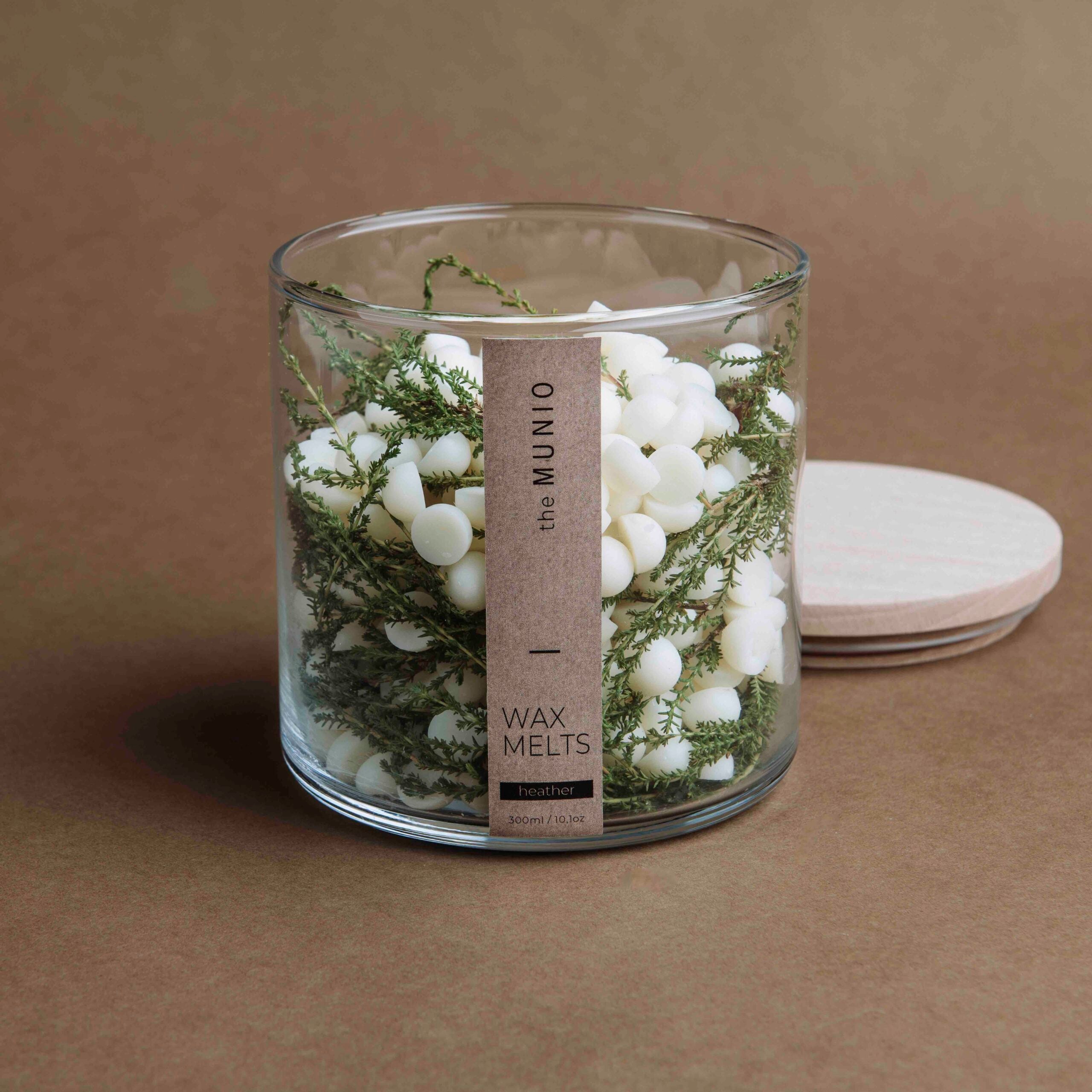 Wax Melts ai Fiori di Erica in Vetro Votivo - IOrganic