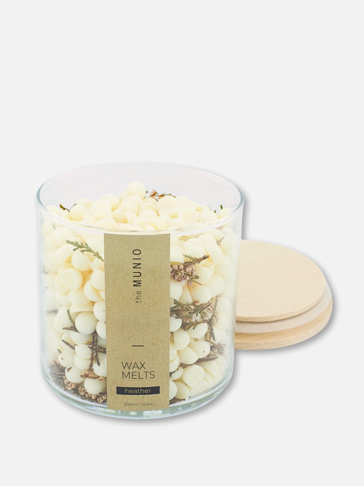 Wax Melts ai Fiori di Erica in Vetro Votivo - IOrganic
