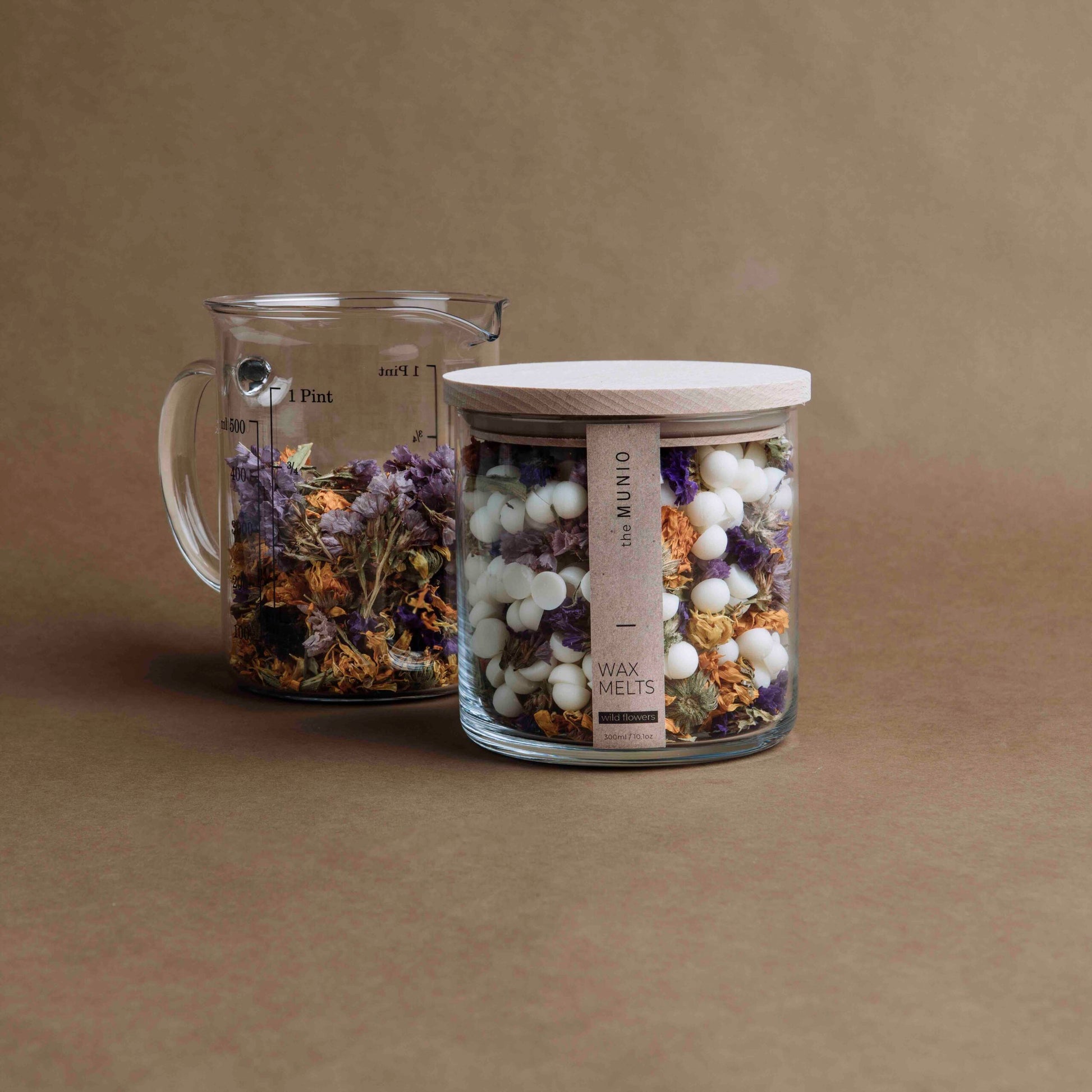 Wax Melts ai Fiori Selvatici in Vetro Votivo - IOrganic