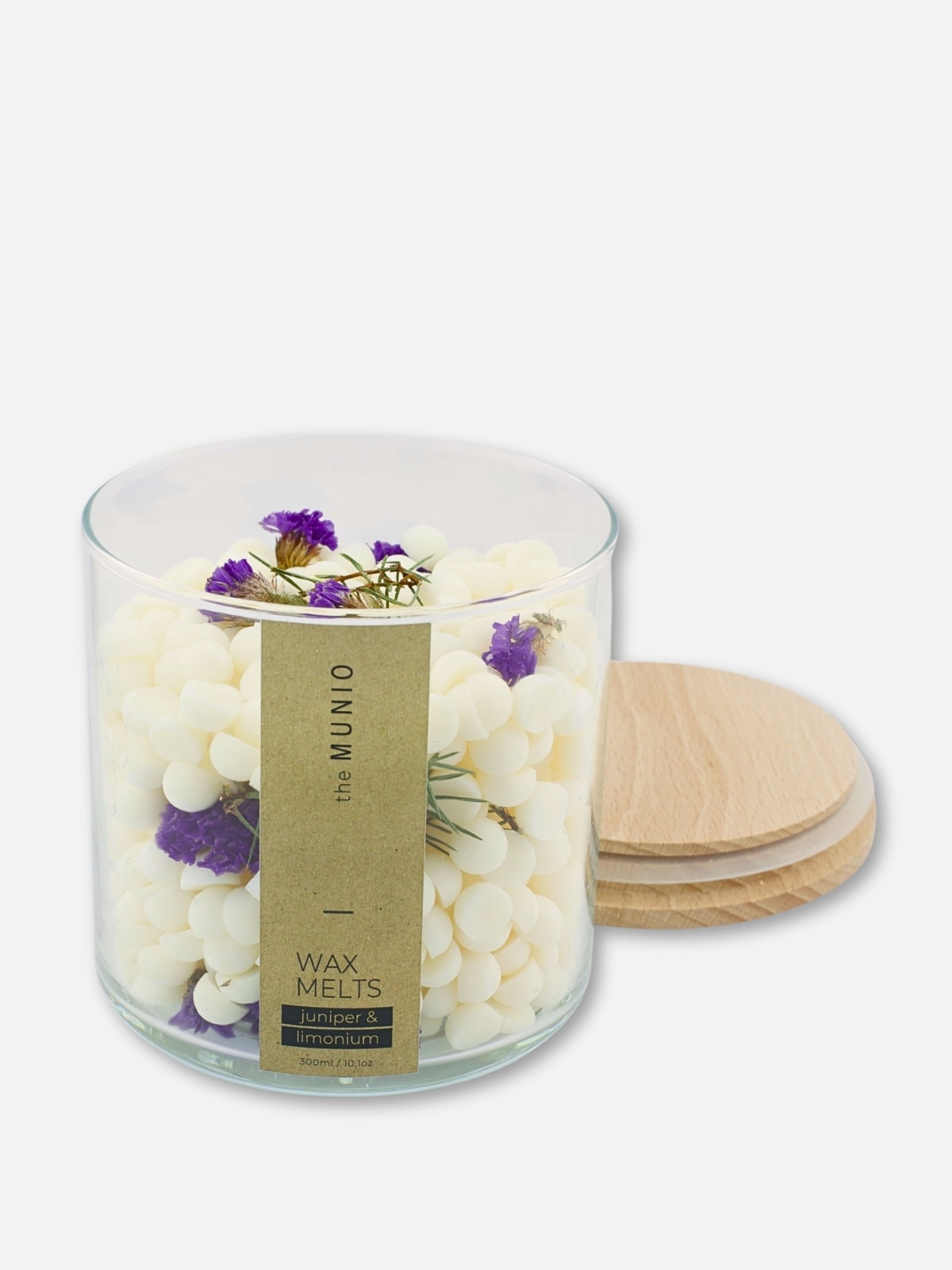 Wax Melts al Ginepro e Limonio in Vetro Votivo - IOrganic
