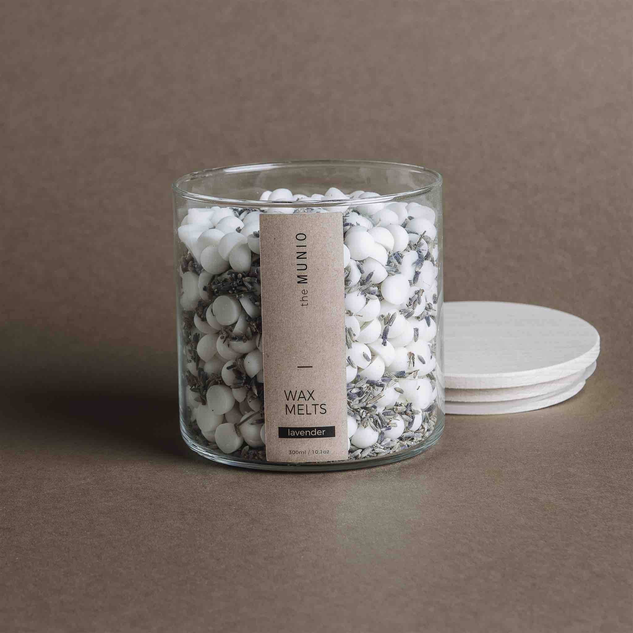 Wax Melts alla Lavanda in Vetro Votivo - IOrganic