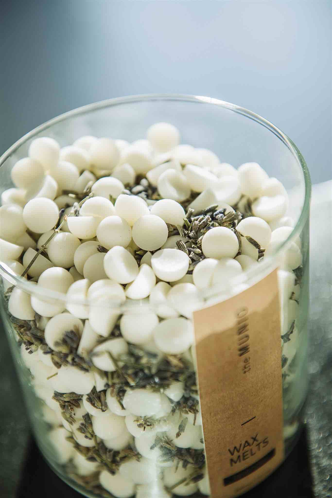 Wax Melts alla Lavanda in Vetro Votivo - IOrganic