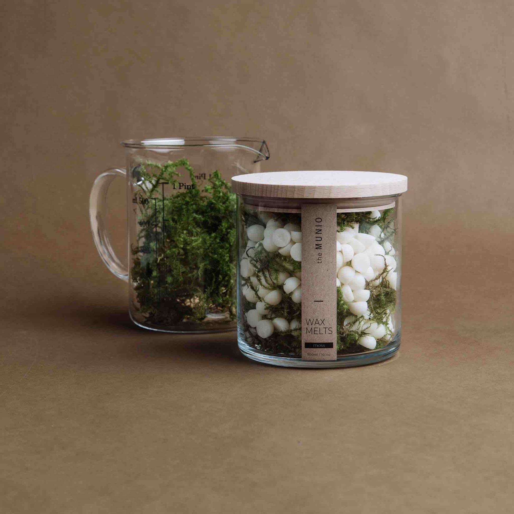 Wax Melts al Muschio in Vetro Votivo - IOrganic