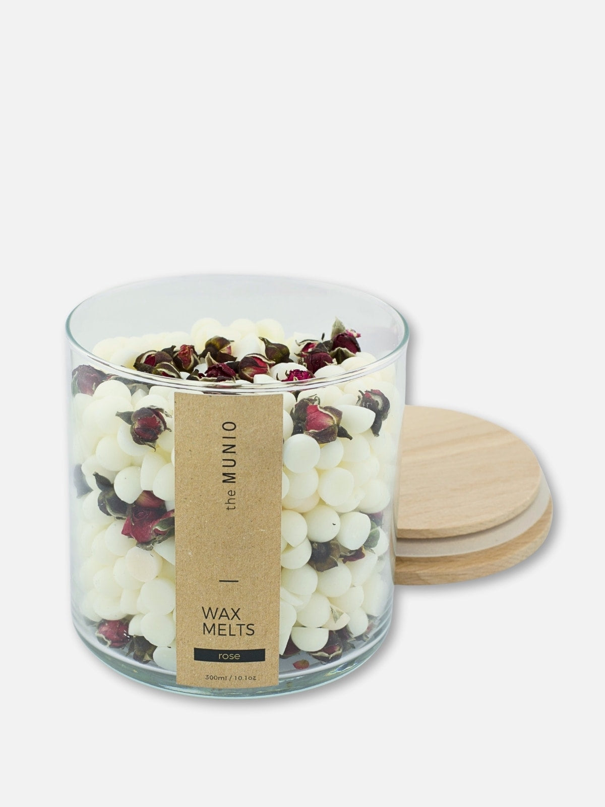 Wax Melts alla Rosa in Vetro Votivo - IOrganic